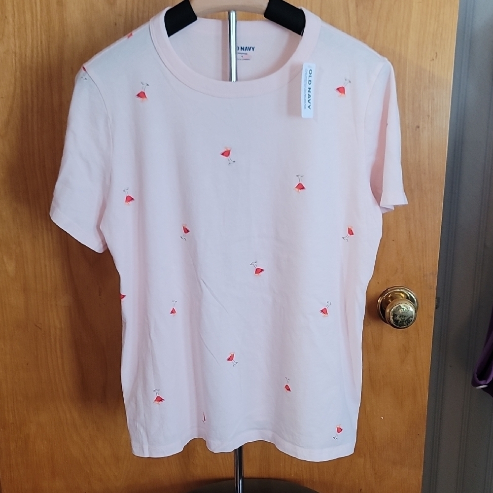 Old Navy Light Pink Tee NWT